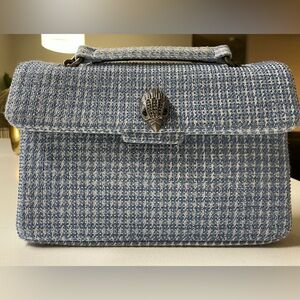 KURT GEIGER LONDON FABRIC KENSINGTON BAG